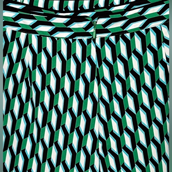 DVF Diane Von Furstenberg for Target Arrow Geo Wrap Skort Green Size L Summer - Picture 8 of 14